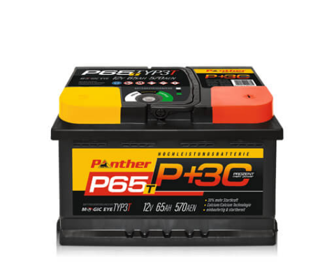 Hochleistungsbatterie 12V 65Ah 570A 175mm