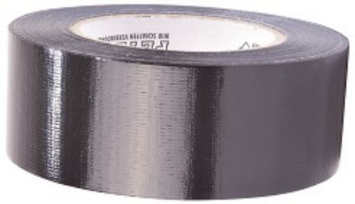 UNI-GEWEBEBAND, SCHWARZ, 48 MM x 50 M