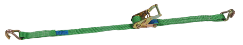 Zurrgurt zweiteilig Polyester 35mm Ratsche/SP-Haken 6m 2to