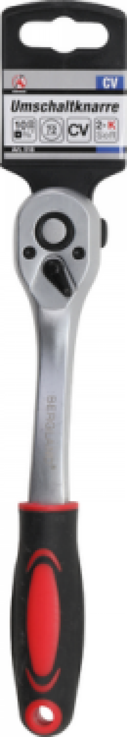 Umschaltknarre | feinverzahnt | Abtrieb Außenvierkant 10 mm (3/8")
