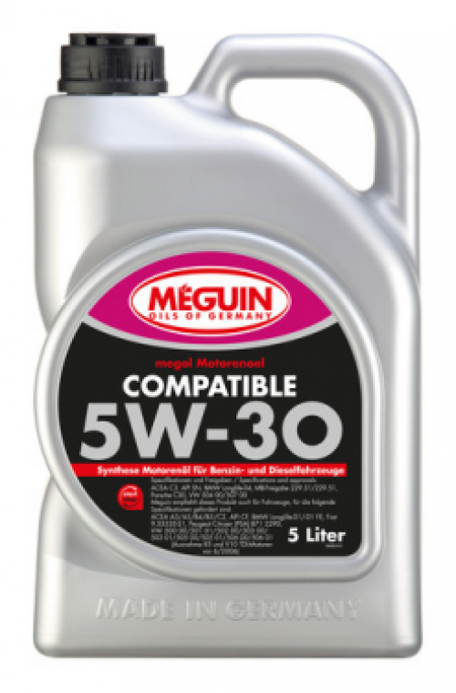SAE 5W-30 Compatible 5L