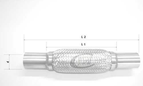 Gimisgu Auspuff-Flexrohr Abgasschlauch für Stromerzeuger 60-300CM