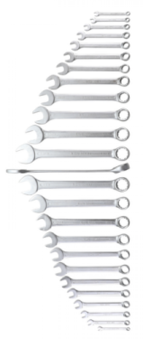 Maul-Ringschlüssel-Satz | Zollgrößen | SW 1/4" - 1.1/4" | 25-tlg.