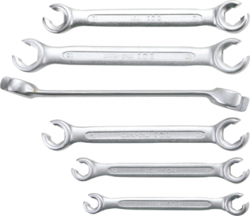 Offener Doppel-Ringschlüssel-Satz | SW 8x9 - 18x19 mm | 6-tlg.