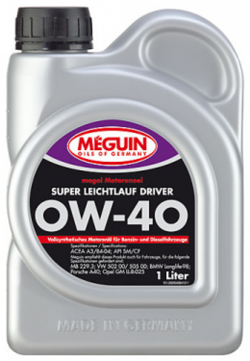 SAE 0W-40 Driver 1L