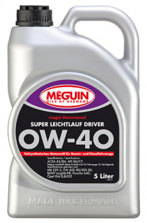 SAE 0W-40 Driver 5L