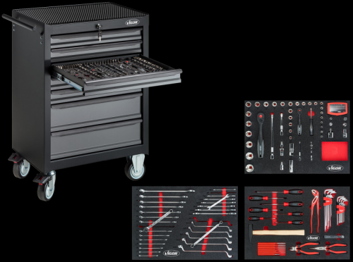 Werkstattwagen Black edition Vigor 500N