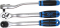 Umschaltknarre | extra lang | Abtrieb Außenvierkant 10 mm (3/8") | 254 mm