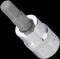 Steckschlüssel-Einsatz Innen-Sechskant (Inbus) 3/8" 3 mm