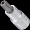 Steckschlüssel-Einsatz Torx mit Loch 1/2" T55H