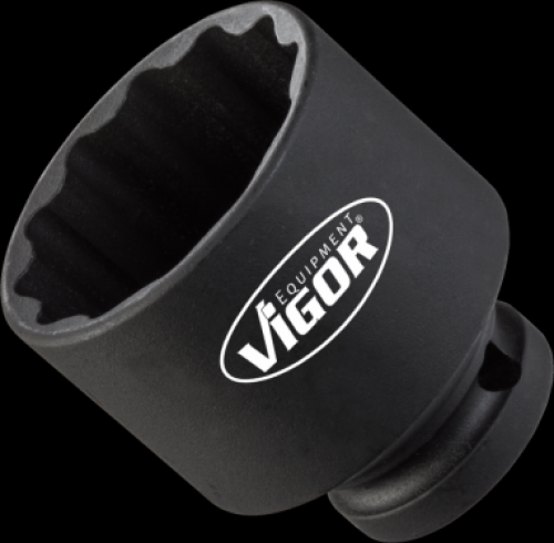 Kraft Steckschlüssel Einsatz 1/2" (Vielzahn/Doppelsechskant) 36 mm