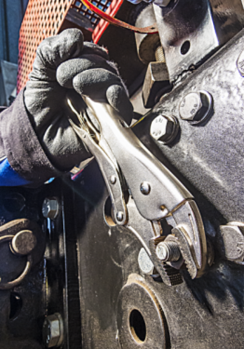 Grip-Zangen-Satz in Rolltasche