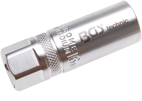 Zündkerzen-Einsatz Sechskant | Antrieb Innenvierkant 12,5 mm (1/2") | SW 16 mm