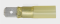 Wärmeschrumpfflachsteckzunge 6,3/4-6mm², gelb