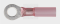 Wärmeschrumpfringzunge 5,3/0,5-1,5mm², rot
