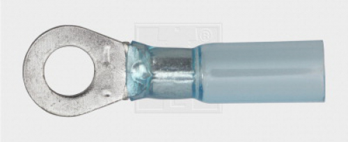 Wärmeschrumpfringzunge 8,4/1,5-2,5mm², blau
