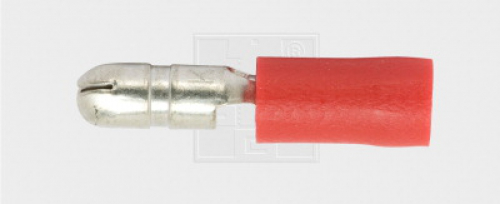 Rundstecker 4/0,5-1mm², rot