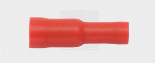 Rundsteckhülse 4/0,5-1,5mm², rot