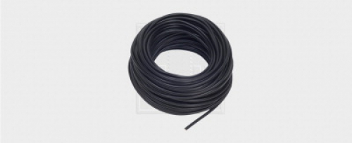 PVC Zündleitung 1 x 1 qmm, schwarz