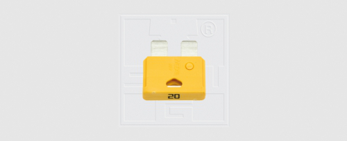 Flachstecksicherung Standard REGULAR 15A, blau