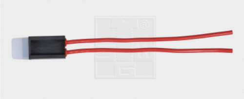 Sicherungshalter für Flachstecksicherungen Mini, spritzwassergeschützt, mit Kabel 30A / 2,5mm²