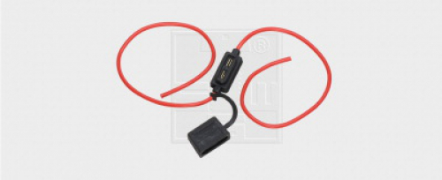 Sicherungshalter für Flachstecksicherungen, mit Kabel 25-25A /2,5mm²