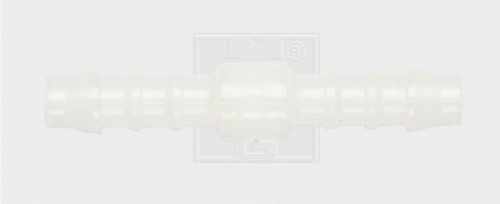 Schlauchverbinder gerade 6 mm, Kunststoff