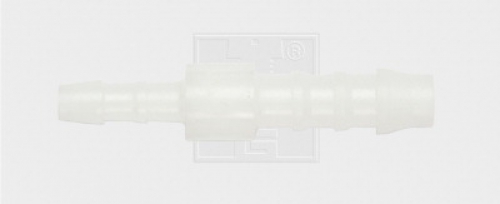 Schlauchverbinder gerader Reduzierstutzen 4 / 3 mm, Kunststoff