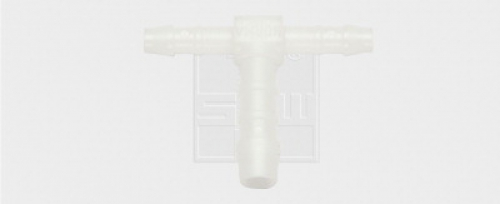 Schlauchverbinder T-Reduzierstutzen 4 / 6 / 4 mm, Kunststoff