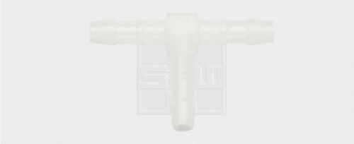 Schlauchverbinder T-Form 8 mm, Kunststoff