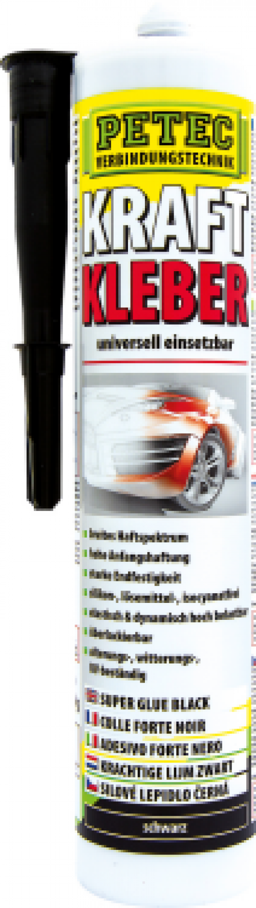 Kraftkleber 290 ml Kartusche schwarz