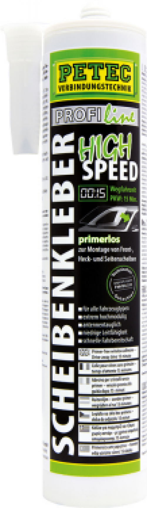 Scheibenkleber high speed 290 ml Kartusche inklusive Düse