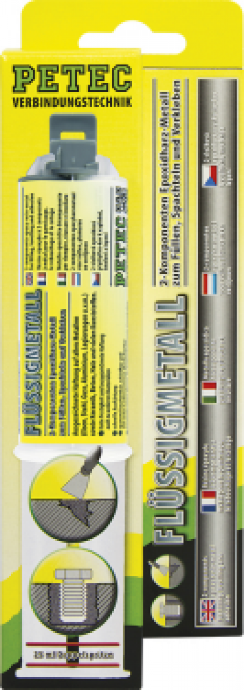 Flüssigmetall Doppelspritze / Doppelkartusche 25 ml