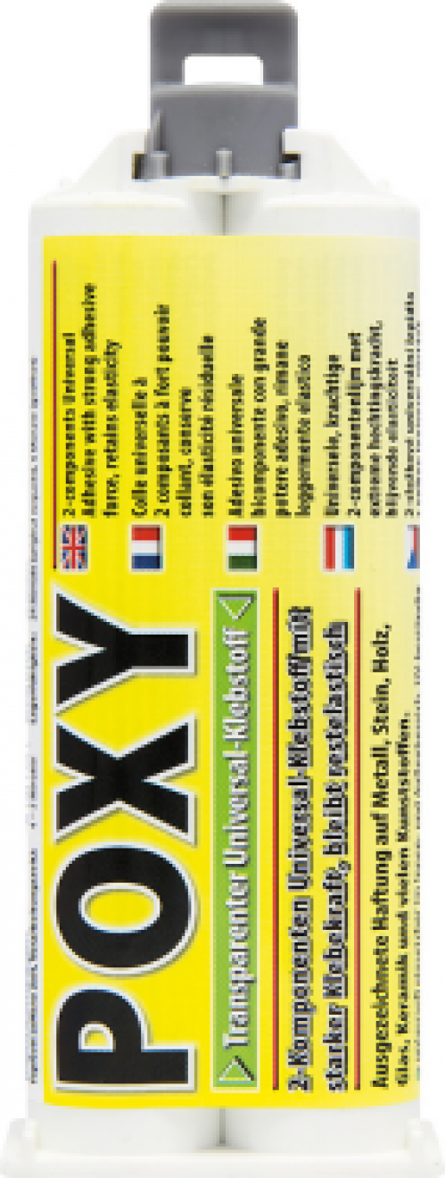 POXY 50 ml Doppelkartusche transparent