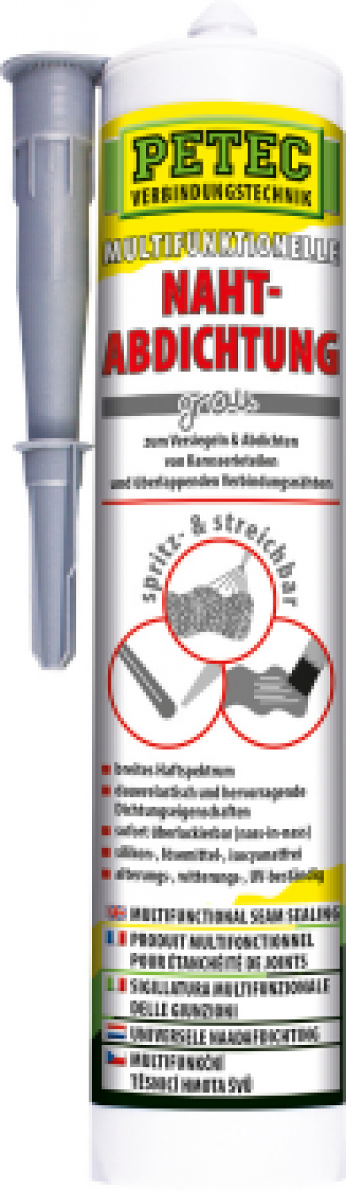Multifunktionelle Nahtabdichtung 310 ml Kartusche grau