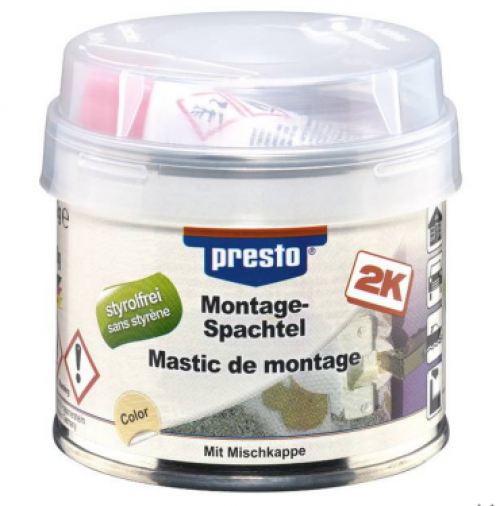 Montagespachtel "styrolfrei" hell-ocker 250 g Dose