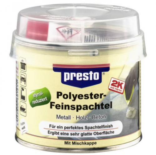 Polyester-Feinspachtel weiß 1000 g Dose