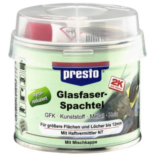 Glasfaserspachtel grau-grün 250 g Dose