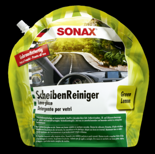 SONAX ScheibenReiniger Sommer Gebrauchsfertig Green Lemon 3 l