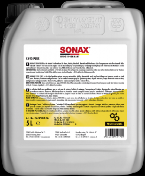 SONAX SX90 PLUS 5 l