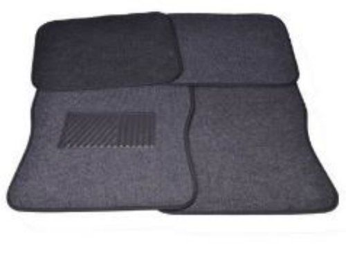 Autoteppich-Set 4tlg. schwarz