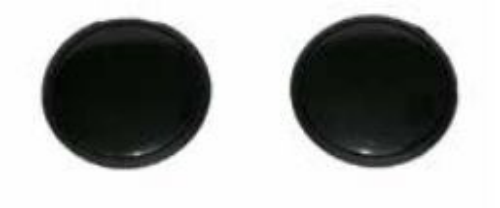 Zierschrauben-Set Schwarz 22 mm
