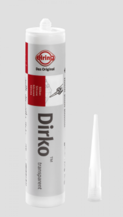 Dirko™ transparent | die dauerelastische, temperaturbeständige Dichtmasse 310 ml