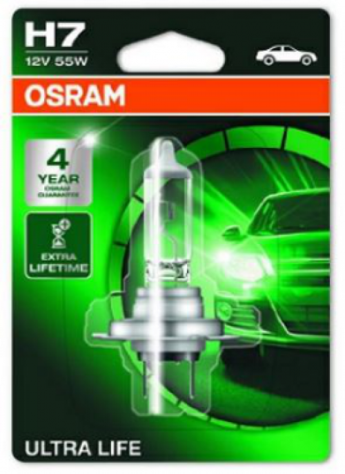 H7-Glühlampe ULTRA LIFE® Blister 1