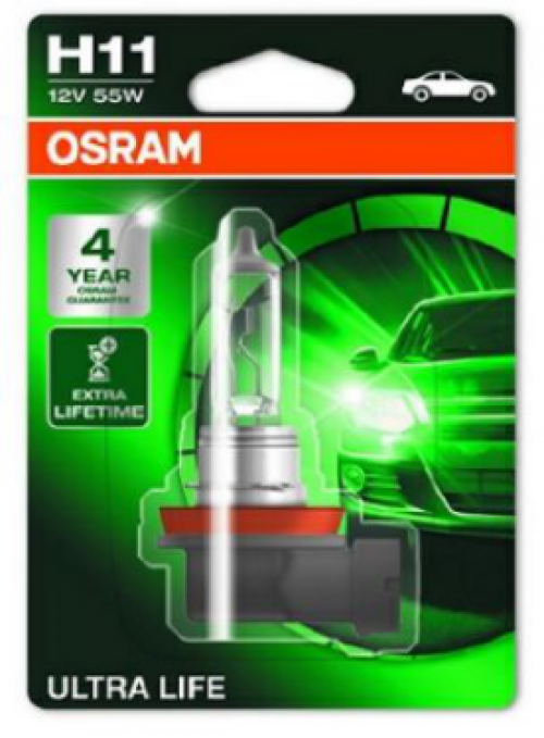 H11-Glühlampe ULTRA LIFE® Blister 1