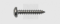 Blechschraube Linsenkopf 2,9 x 13, Edelstahl A2, DIN 7981