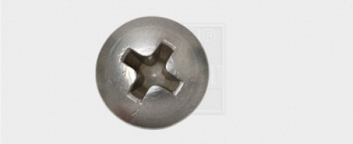 Blechschraube Linsensenkkopf 3,5 x 13, Edelstahl A2, DIN 7983