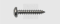 Blechschraube Linsenkopf 3,5 x 13, Edelstahl A4, DIN 7981