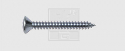Blechschraube Linsensenkkopf 3,5 x 13, verzinkt, DIN 7983