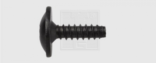Blechschraube mit angepresster Scheibe VAG, schwarz, ähnlich OE: N90775001